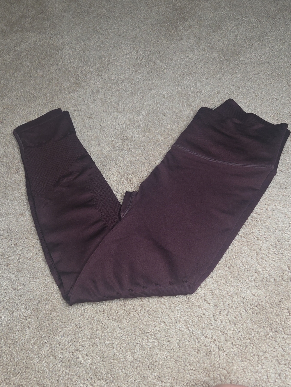 Victoria Sport Seamless Active Leggings - Deep Plum